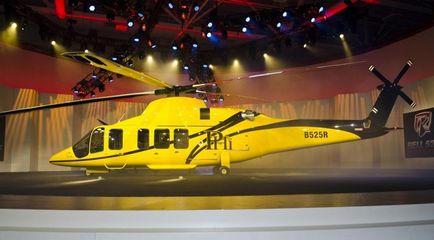 Вертоліт bell 525 схожий на гігантський літаючий автобус - автоманія