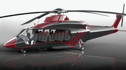 Вертоліт bell 525 схожий на гігантський літаючий автобус - автоманія