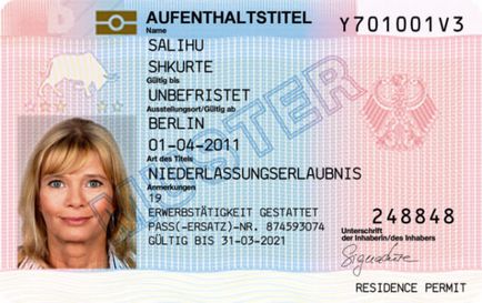 Разрешение за пребиваване в Германия за руснаците
