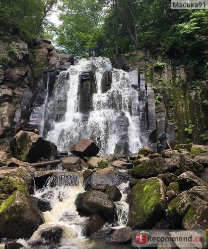 Cascada este neașteptată