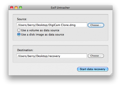 Відновлення даних c карти пам'яті за допомогою exif untrasher, блог про mac, iphone, ipad і інші