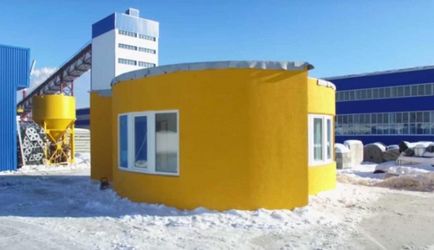 Oroszországban hoztuk létre az első nyomtatott 3D-nyomtató ház naponta