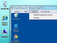 Windows xp mode (xpm) - віртуалізованних сумісність в windows 7 тест