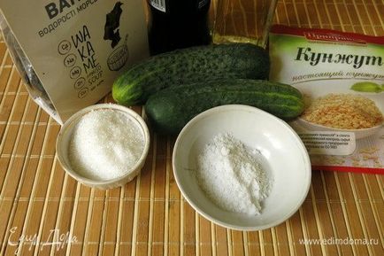 Japán uborkasaláta „sunomono” 👌 recept fotókkal lépésről lépésre, eszünk otthoni főzés receptek