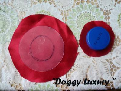 Заколочка-капелюшок для собачки - ярмарок майстрів - ручна робота, handmade