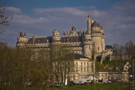 A vár Pierrefonds, Franciaország