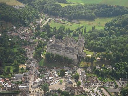 A vár Pierrefonds, Franciaország