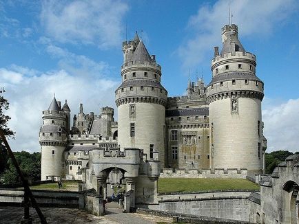 A vár Pierrefonds, Franciaország