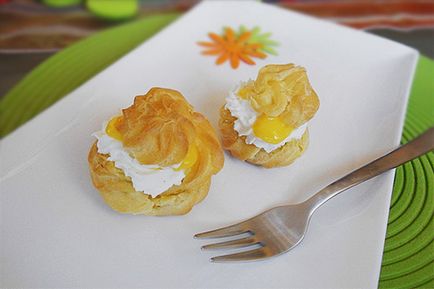 Choux tészta receptje eclairs a mikrohullámú