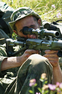 Magazin SWAT - testvér - kommandósok a vadászat mesterlövész felülvizsgálat