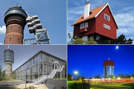 10 Old víztornyok, átalakított modern igényeket