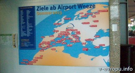 Аеропорт поруч у Дюссельдорфі вееце airport duesseldorf weeze