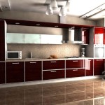 Alumínium homlokzatok a konyhában - szerelmeseinek modern design stílus