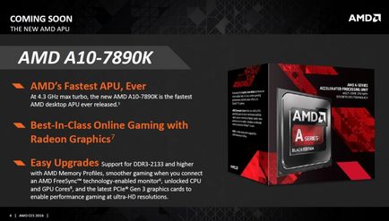 Amd készíti erős hibrid processzor a10-7890k