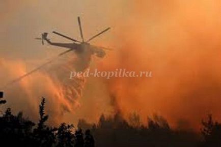 Alkalmazás gyermekek „vigyázni erdőtűz! „Mester - osztály lépésről lépésre fotók