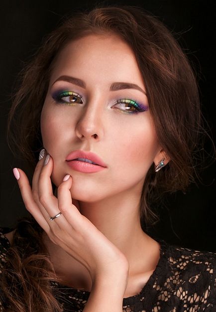 Autor de make-up de la anna radomova