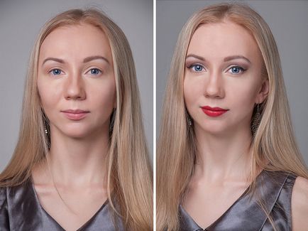 Autor de make-up de la anna radomova