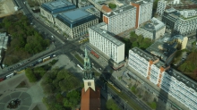 Berlin alexandrplatz și o platformă de vizualizare a unui turn de televiziune