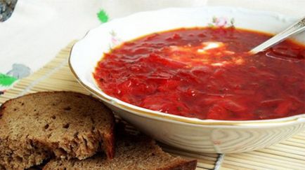 Borsch cu pui