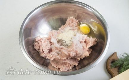 Bagel darált húst a sütőben recept egy fotó - egy lépésről lépésre előállítására sült bagel