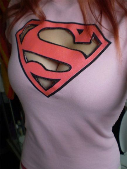Буква - s - на футболці супермена явно зайва (асорті)