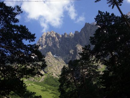 Cheile Tsey - frumusețea din nordul Osetiei