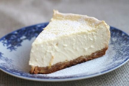 Cheesecake fără coacere - rețetă cu fotografie