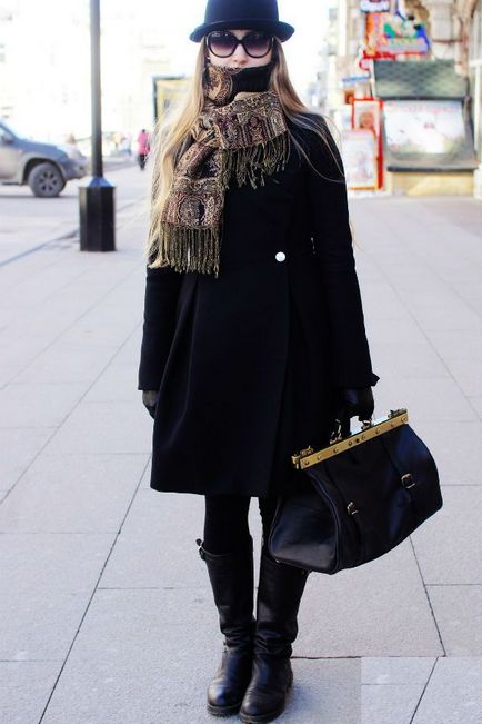 Ce este la modă să poarte o fată de iarnă (fotografie)