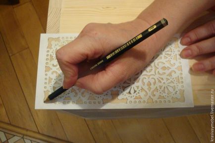 Díszítő mellkasi ömlesztett technikával - Fair Masters - kézzel készített, kézzel készített