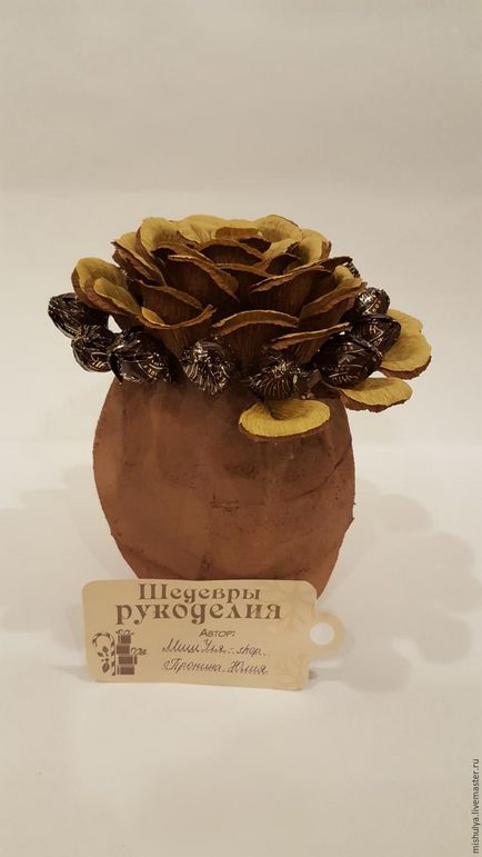 Робимо композицію «шишка з сюрпризом» - ярмарок майстрів - ручна робота, handmade