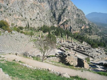 Delphi, descrierea Greciei, fotografia, unde se află pe hartă, cum se obține