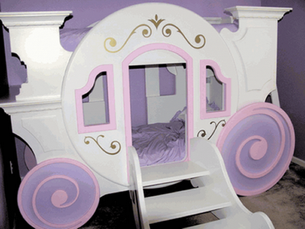 Дитяче ліжко карета - 13 ідей - дитячі кімнати і інтер'єри, огляди та порівняння на