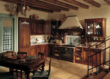 Belsőépítészeti stílus az ország - 29 leírás és képek (Provence Provence Provence) Belsőépítészet stílusában az ország - leírás és fotó 29