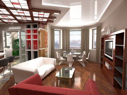 Proiectarea unei camere cu fereastra de bay într-un apartament și o casă privată Photo