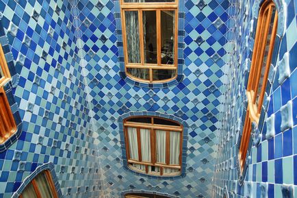 Casa Batllo Antonio Gaudi Barcelona - a ház csontok