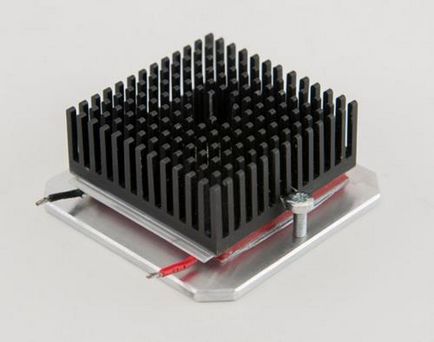 Пелтие елемент за охлаждане на процесора на компютъра - изобретение