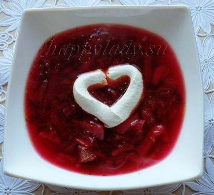 Acest borscht este iubit chiar de cei care nu-i plac sfecla