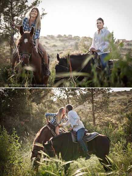 Photoshoot cu cai - frumoasa poveste de dragoste de vara