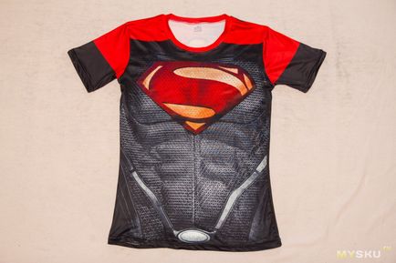 T-shirt din China, am pus o imagine de superman