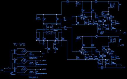 Circuit amplificator hibrid și design