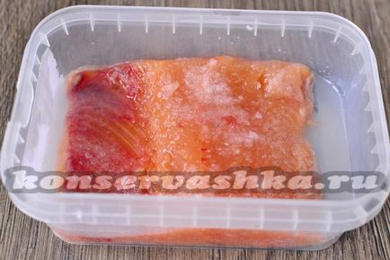 Salmon somon cu vodcă, rețetă cu fotografie