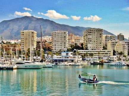 Orașul Estepona, istoria Spaniei, atracții, fotografii