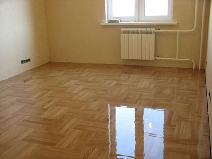 Repararea corectă a parchetului în apartament