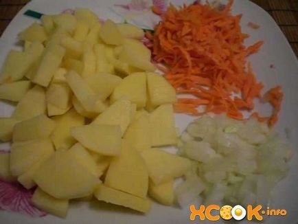 Supă de ciuperci cu vermicelli - rețetă pas cu pas cu fotografie, cum să gătesc cu cartofi