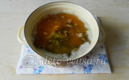 Supa de supa de ciuperci cu reteta vermicelli cu supa de gatit cu paste - pas cu ciuperci si vermicelli