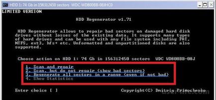 Hdd regenerator cum se utilizează - ajutor calculator