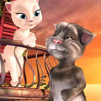 Jocul Talking Tom Cat - Animal de companie fluffy în browser-ul dvs. pentru a juca online gratuit