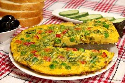 Frittata italiană cu dovlecei