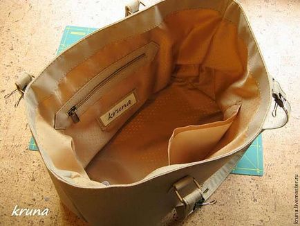 Виготовлення сумки з фермуаром, який кріпиться за допомогою стопорних гвинтів або шурупів