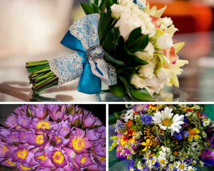 Ce flori să dai la nuntă și aniversarea căsătoriei